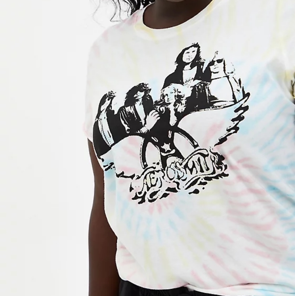 Torrid Aerosmith Tie-Dye Tee